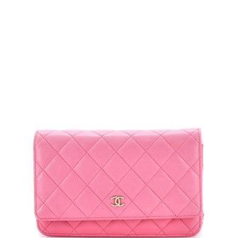 Chanel Wallet on Chain Quilted Caviar