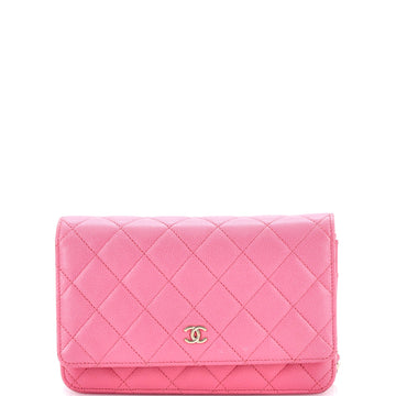 Chanel Wallet on Chain Quilted Caviar
