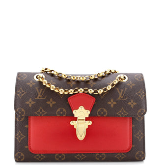 Louis Vuitton Victoire Handbag Monogram Canvas and Leather