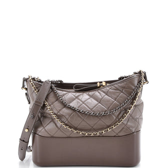 Chanel Gabrielle Hobo Quilted Aged Calfskin Medium