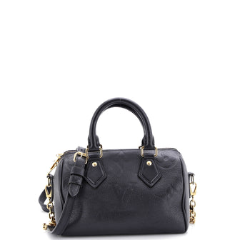 Louis Vuitton Speedy Bandouliere Bag Monogram Empreinte Giant 20