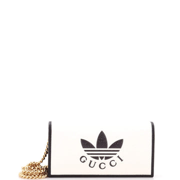Gucci x adidas Wallet on Chain Leather