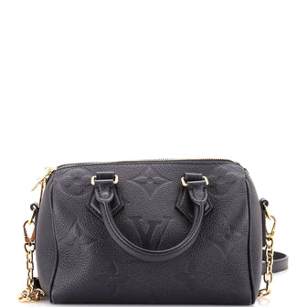 Louis Vuitton Speedy Bandouliere Bag Monogram Empreinte Giant 20