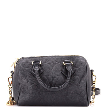 Louis Vuitton Speedy Bandouliere Bag Monogram Empreinte Giant 20