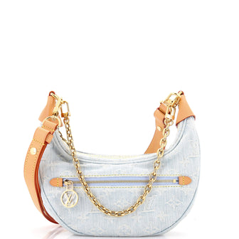 Louis Vuitton Loop Handbag Monogram Denim