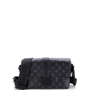 Louis Vuitton S-Cape Messenger Bag Monogram Eclipse Canvas
