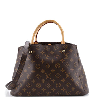 Louis Vuitton Montaigne Handbag Monogram Canvas MM