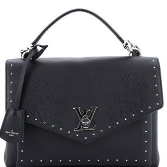 Louis Vuitton Mylockme Handbag Studded Leather