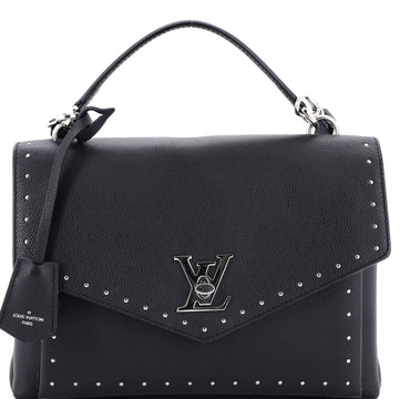 Louis Vuitton Mylockme Handbag Studded Leather
