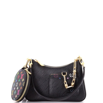 Louis Vuitton x Takashi Murakami Marellini Handbag Epi Leather with Monogram Multicolor
