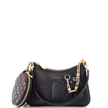 Louis Vuitton x Takashi Murakami Marellini Handbag Epi Leather with Monogram Multicolor
