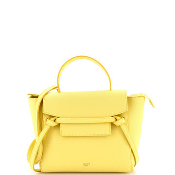 Celine Belt Bag Textured Leather Nano