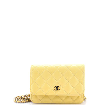 Chanel Wallet on Chain Quilted Caviar Mini