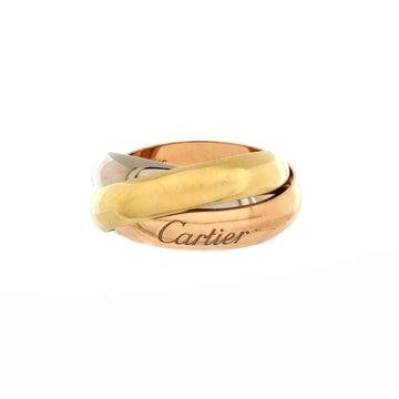 Cartier Trinity Ring 18K Tricolor Gold Medium