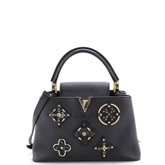Louis Vuitton Capucines Bag Leather with Embellished Detail PM