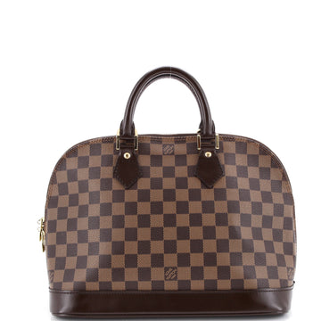 Louis Vuitton Vintage Alma Handbag Damier PM
