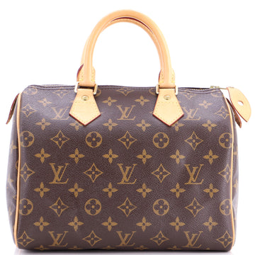 Louis Vuitton Speedy Handbag Monogram Canvas 25