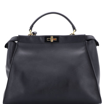 Fendi Peekaboo Bag Soft Leather Large