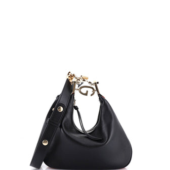 Gucci Attache Shoulder Bag Leather Small
