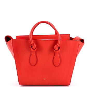 Celine Tie Knot Tote Grainy Leather Small