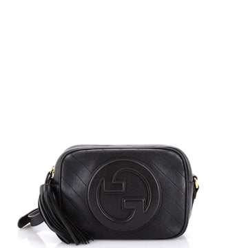 Gucci Blondie NM Camera Shoulder Bag Diagonal Quilted Leather Small
