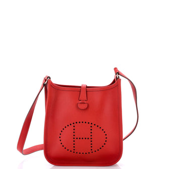 Hermes Long Strap Evelyne Bag Epsom TPM