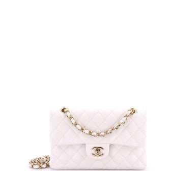 Chanel Classic Double Flap Bag Quilted Caviar Small