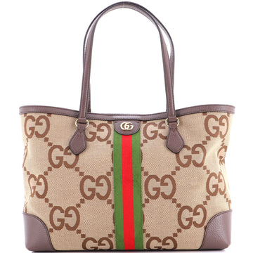 Gucci Ophidia Shopping Tote Jumbo GG Canvas Medium