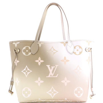 Louis Vuitton Neverfull NM Tote Spring in the City Monogram Giant Canvas MM