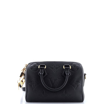 Louis Vuitton Speedy Bandouliere Bag Monogram Empreinte Giant 20