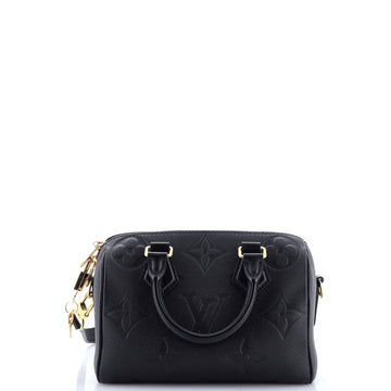 Louis Vuitton Speedy Bandouliere Bag Monogram Empreinte Giant 20