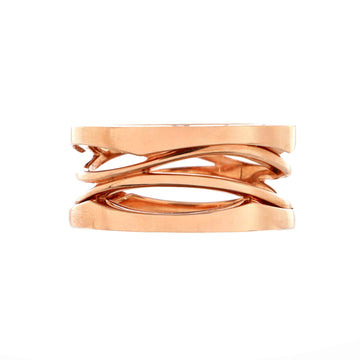 Bvlgari B.Zero1 Design Legend Zaha Hadid Three Band Ring 18K Rose Gold