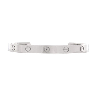 Cartier Love Cuff Bracelet 18K White Gold