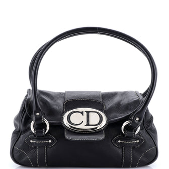 Christian Dior Saint Germain Shoulder Bag Leather Small