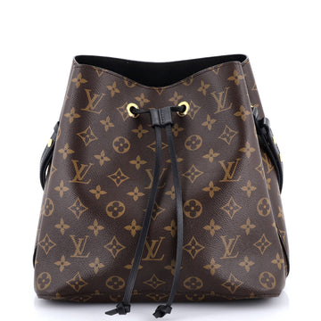 Louis Vuitton NeoNoe Handbag Monogram Canvas with Leather MM
