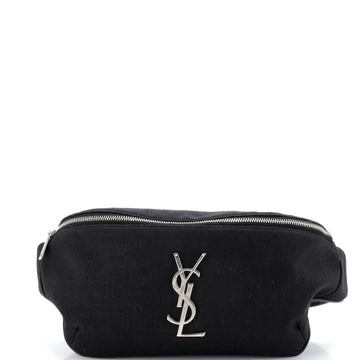 Saint Laurent Classic Monogram Belt Bag Canvas