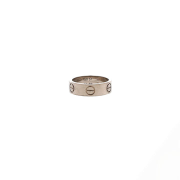 Cartier Love Band Ring 18K White Gold