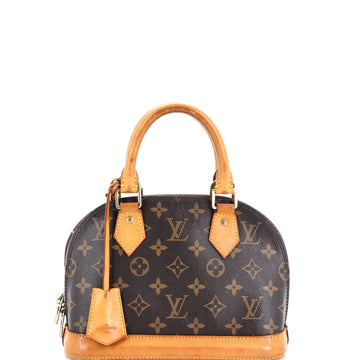 Louis Vuitton Alma Handbag Monogram Canvas BB