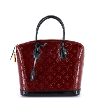Louis Vuitton Lockit Handbag Monogram Vernis PM