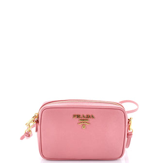 Prada Camera Shoulder Bag Saffiano Leather Small