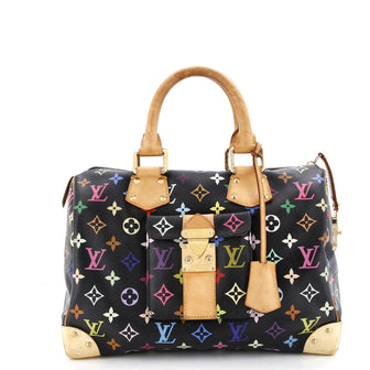 Louis Vuitton Speedy Handbag Monogram Multicolor 30