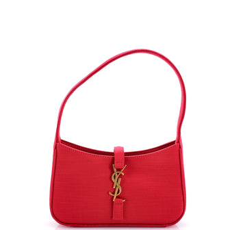 Saint Laurent Le 5 a 7 Hobo Satin Mini