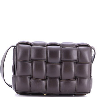 Bottega Veneta Cassette Crossbody Bag Padded Maxi Intrecciato Leather
