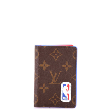 Louis Vuitton LV x NBA Pocket Organizer Monogram Canvas