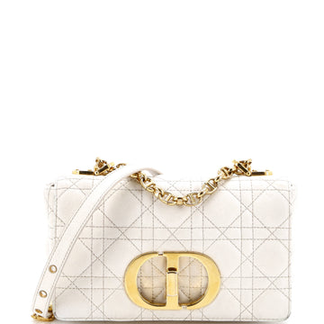 Christian Dior Caro Bag Cannage Quilt Calfskin Small