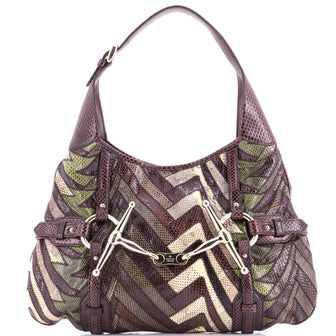 Gucci 85th Anniversary Hobo Python Medium