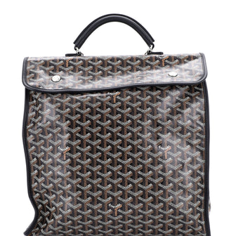 Goyard Saint Leger Briefcase Backpack Coated Canvas
