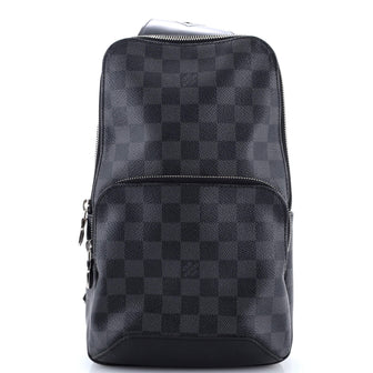Louis Vuitton Avenue Sling Bag Damier Graphite