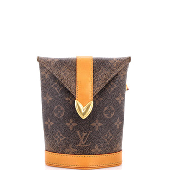 Louis Vuitton Envelope Pouch Monogram Dust Leather