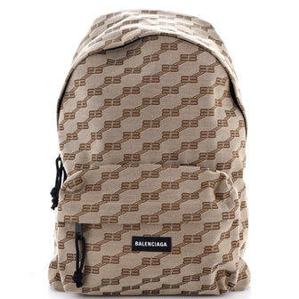 Balenciaga Signature Backpack BB Logo Canvas